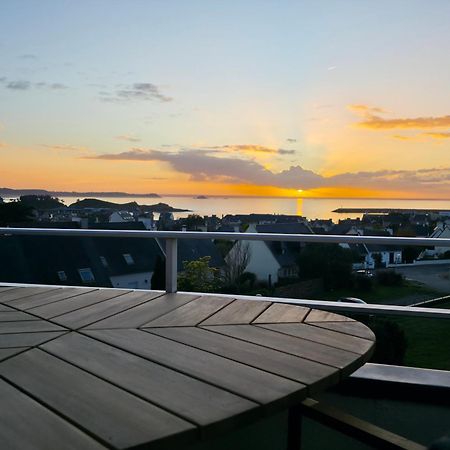 Appartement Bretagne Vue Mer Exceptionnelle Sur Les Hauts D'Erquy Au Calme ! Et Au Pied Du Gr34 Eksteriør bilde