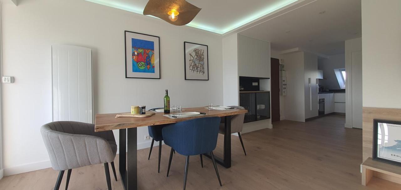 Appartement Bretagne Vue Mer Exceptionnelle Sur Les Hauts D'Erquy Au Calme ! Et Au Pied Du Gr34 Eksteriør bilde
