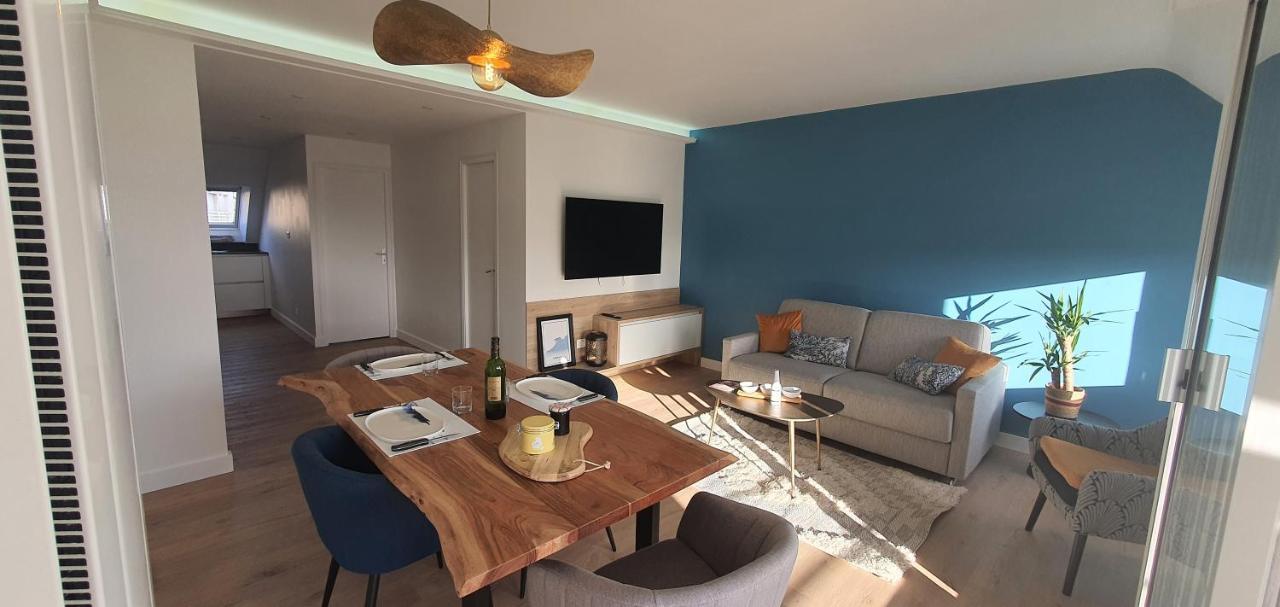 Appartement Bretagne Vue Mer Exceptionnelle Sur Les Hauts D'Erquy Au Calme ! Et Au Pied Du Gr34 Eksteriør bilde