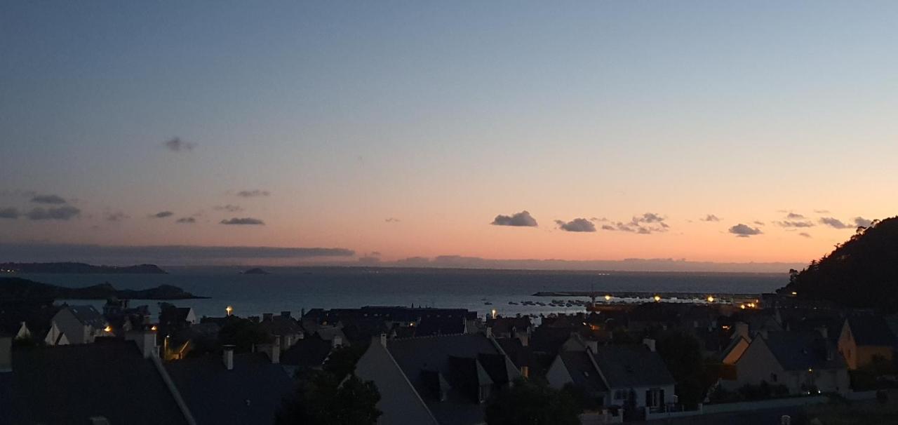 Appartement Bretagne Vue Mer Exceptionnelle Sur Les Hauts D'Erquy Au Calme ! Et Au Pied Du Gr34 Eksteriør bilde