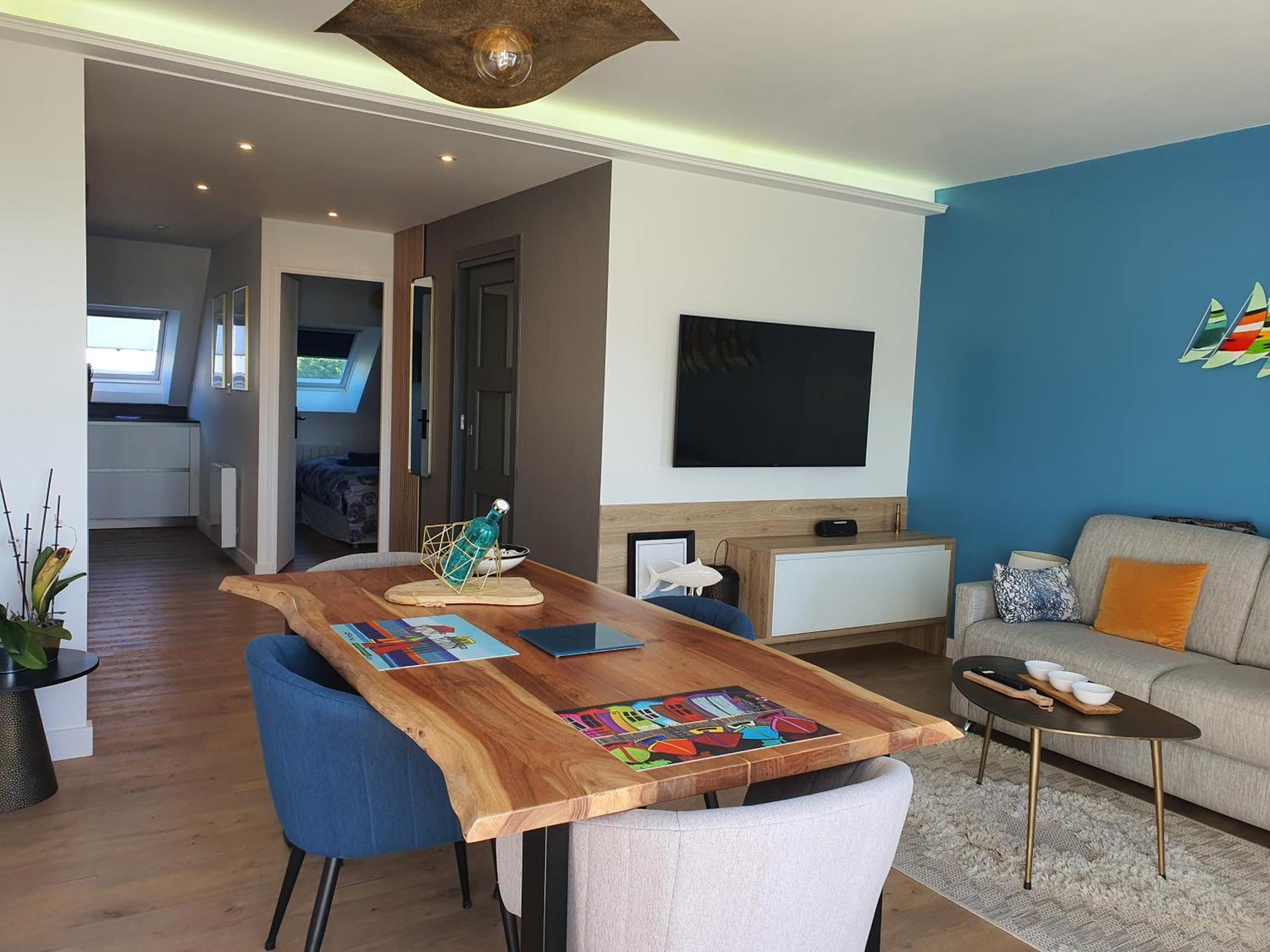 Appartement Bretagne Vue Mer Exceptionnelle Sur Les Hauts D'Erquy Au Calme ! Et Au Pied Du Gr34 Eksteriør bilde